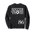 Soccer Mom Jersey Number 86 Sweatshirt - Minimalist Print Men Women - T-Shirt, Sweatshirt, Hoodie
