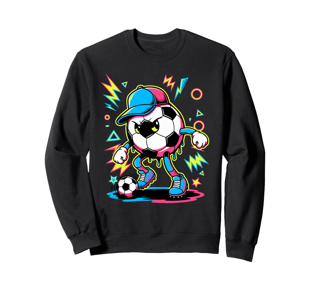 Arcade Soccer Ball Sweatshirt - Custom Art Print Men Women - T-Shirt, Sweatshirt, Hoodie
