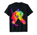 Ice Hockey Goalkeeper And Children T-Shirt - Unique Graphic Men Women - T-Shirt, Sweatshirt, Hoodie