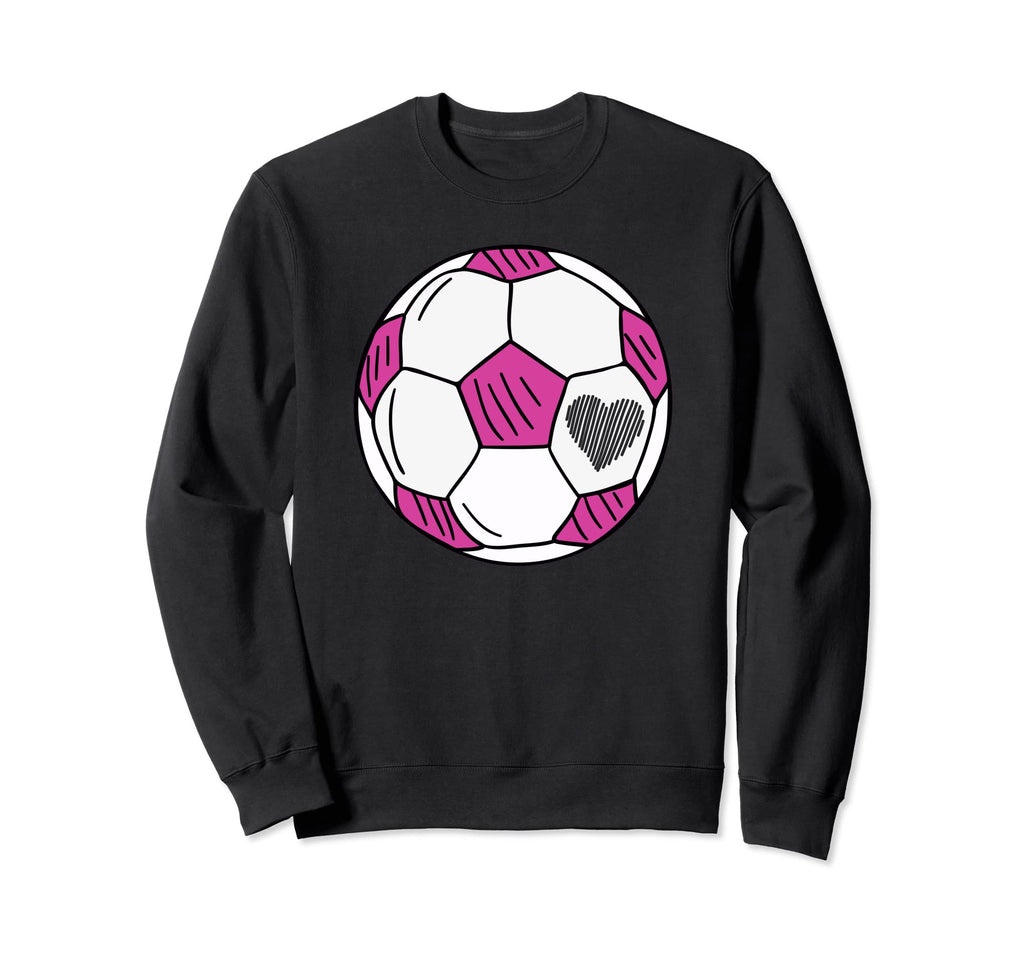 Soccer Heart Sweatshirt - Streetwear Style for Adults - T-Shirt, Sweatshirt, Hoodie