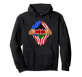 Kenyan Blood Inside Me Kenya Flag Gift Hoodie - Unique Graphic for Adults - T-Shirt, Sweatshirt, Hoodie