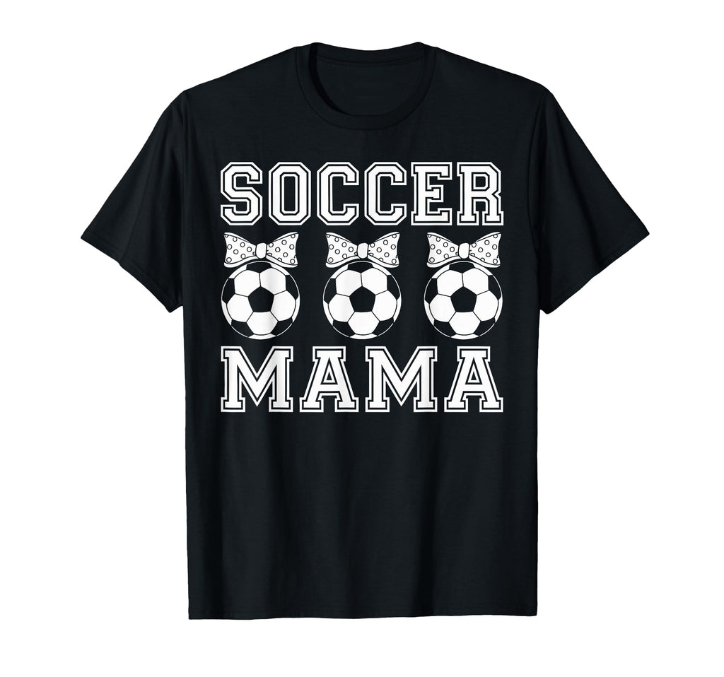 Soccer Mama Coquette Bow Soccer Mom T-Shirt - Fun Novelty Design Men Women - T-Shirt, Sweatshirt, Hoodie