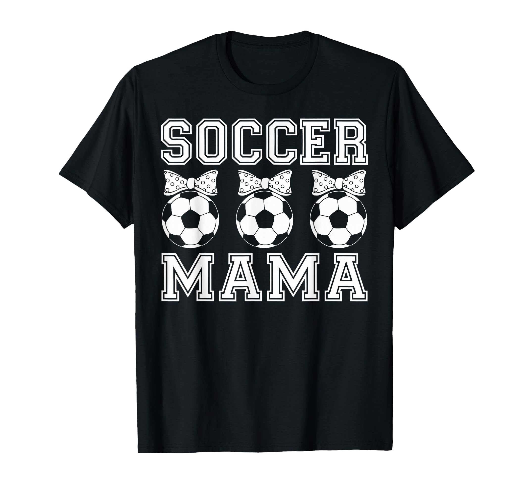 Soccer Mama Coquette Bow Soccer Mom T-Shirt - Fun Novelty Design Men Women - T-Shirt, Sweatshirt, Hoodie