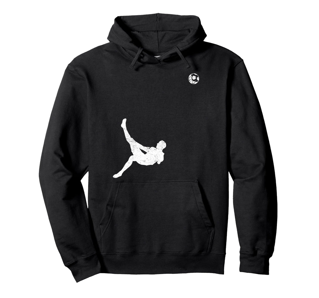 Soccer Bicycle Kick Player Fan Game Day Hoodie - Graphic Print for Adults - T-Shirt, Sweatshirt, Hoodie