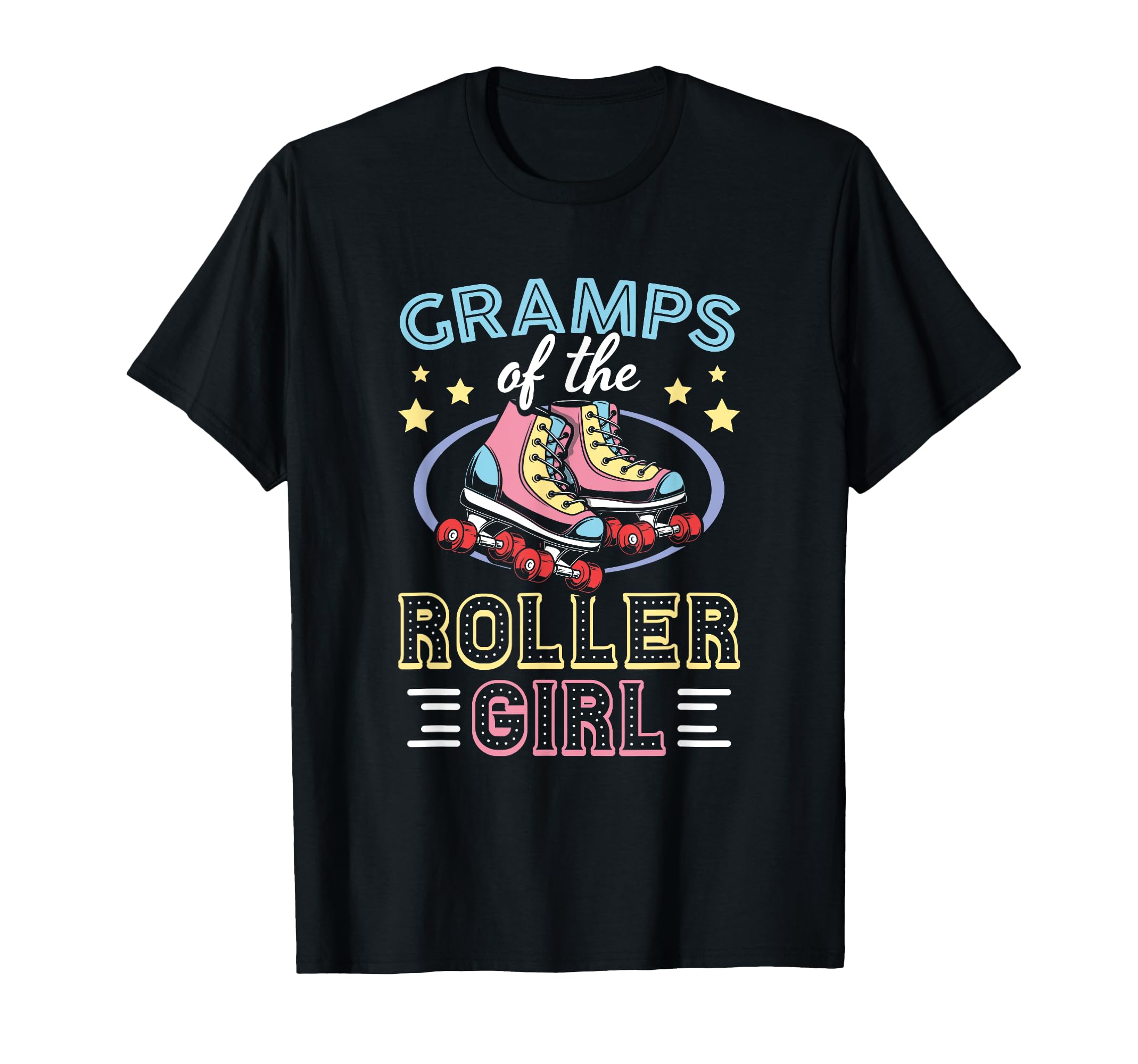 Gramps Roller Skates Dad Roller Skating T-Shirt - Graphic Print Unisex - T-Shirt, Sweatshirt, Hoodie