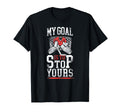 Ice Hockey Goalie Goalkeeper T-Shirt - Custom Art Print Men Women - T-Shirt, Sweatshirt, Hoodie