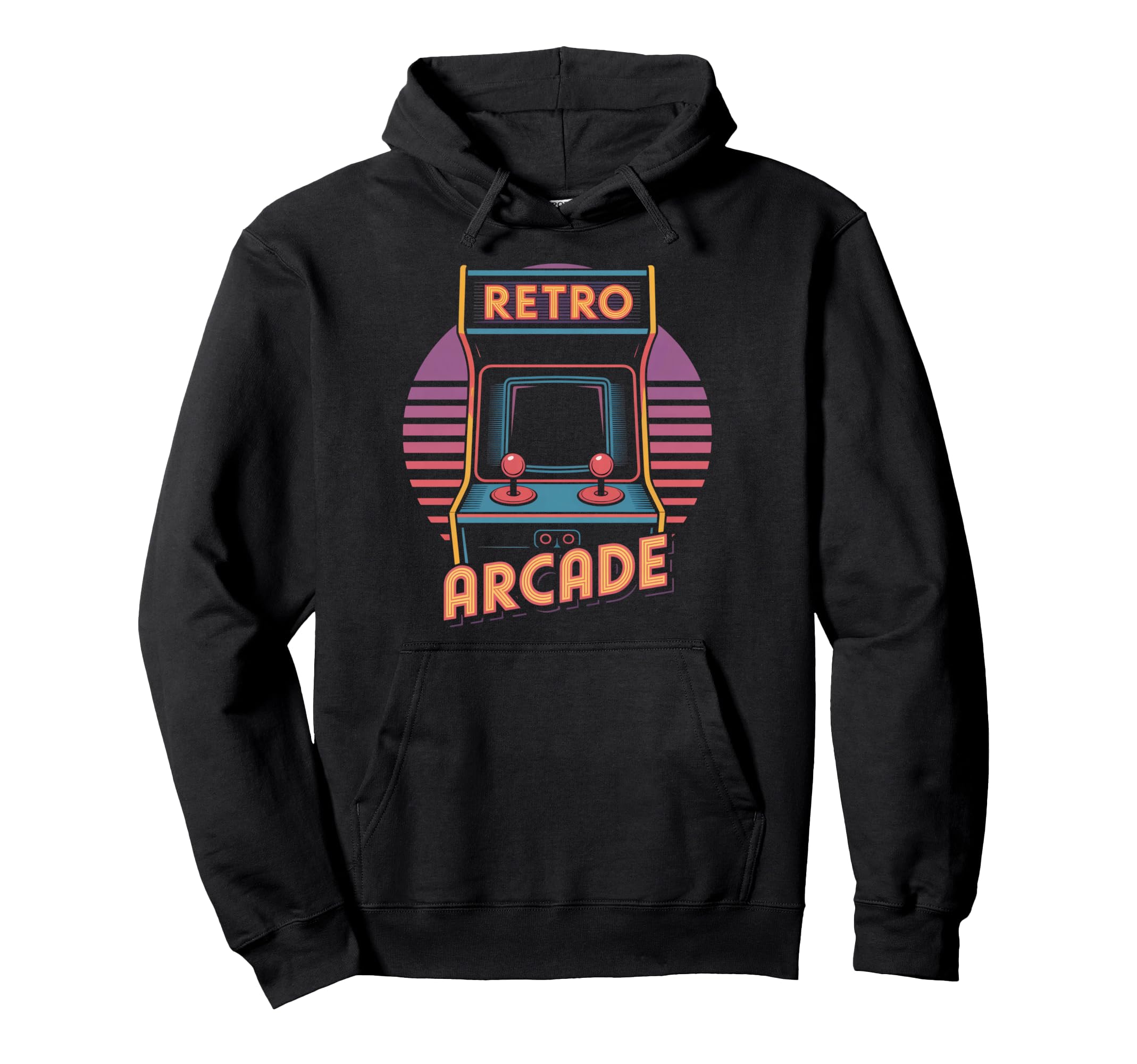 Arcade Gamer Coin Op Cabinet Hoodie - Streetwear Style for Adults - T-Shirt, Sweatshirt, Hoodie