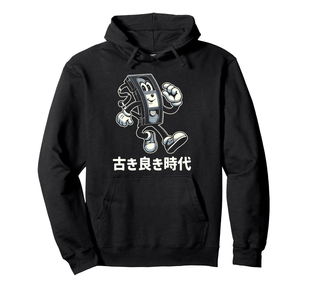 Funny Vhs Cassette Tape Japanese Hoodie - Custom Art Print Unisex - T-Shirt, Sweatshirt, Hoodie
