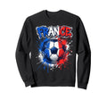 France Football Soccer Player Sweatshirt - Aesthetic Graphic for Adults - T-Shirt, Sweatshirt, Hoodie