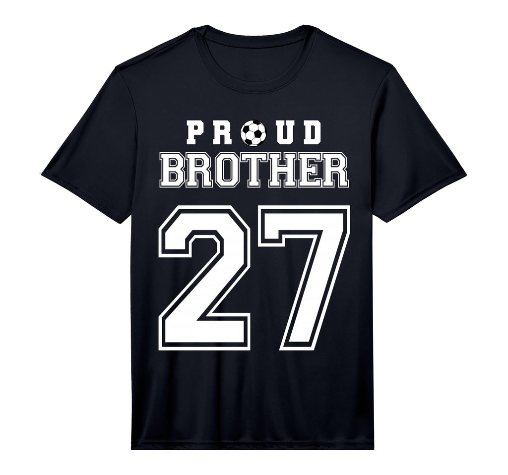 Number 27 Custom Proud Soccer Futbol T-Shirt - Aesthetic Graphic Unisex - T-Shirt, Sweatshirt, Hoodie