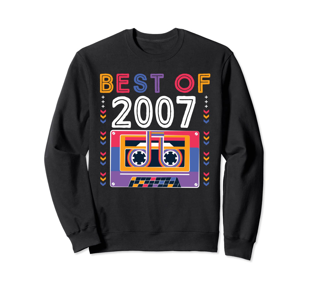 Best 2007 Cassette Tape 16 Years Old Sweatshirt - Minimalist Print Unisex - T-Shirt, Sweatshirt, Hoodie