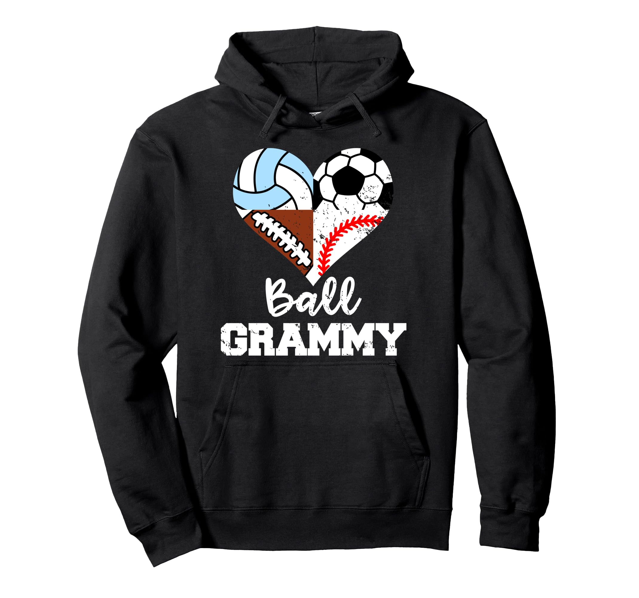 Ball Grammy Soccer Football Baseball Hoodie - Graphic Print for Adults - T-Shirt, Sweatshirt, Hoodie