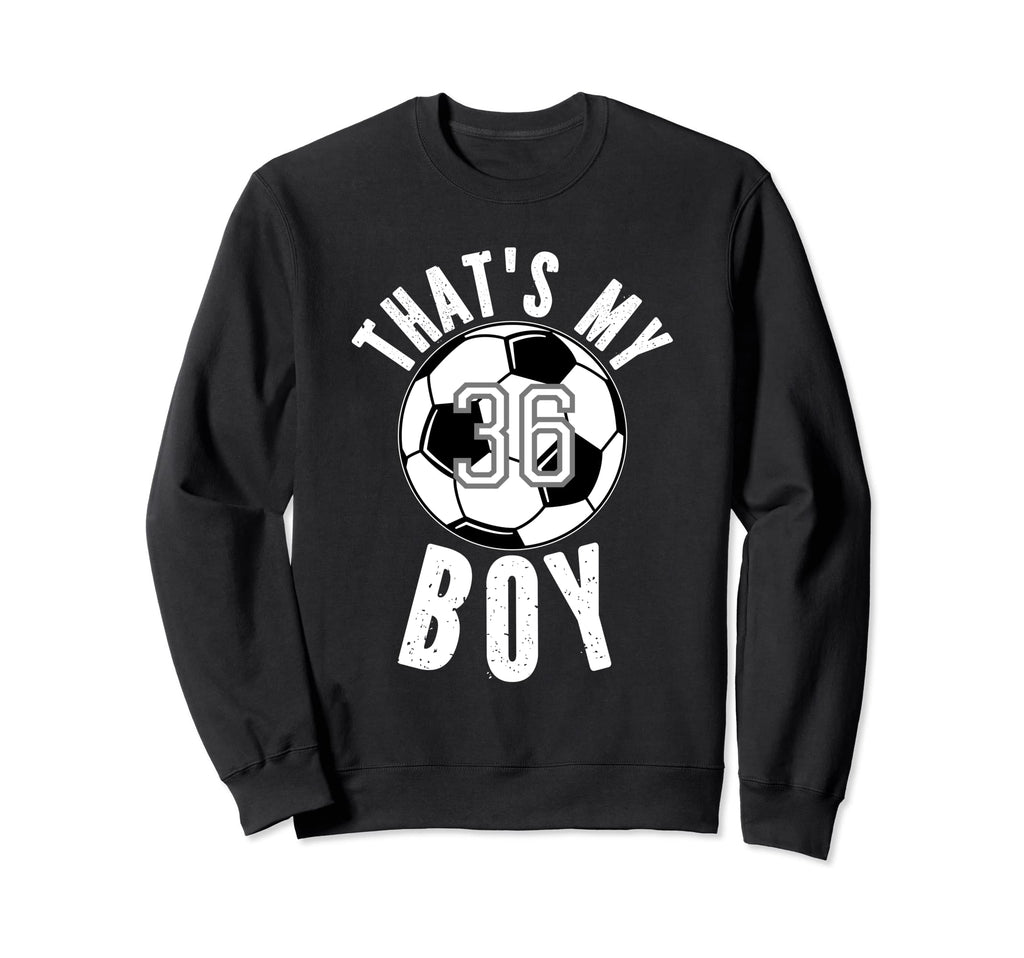 Thats My Jersey Number 36 Sweatshirt - Fun Novelty Design for Adults - T-Shirt, Sweatshirt, Hoodie