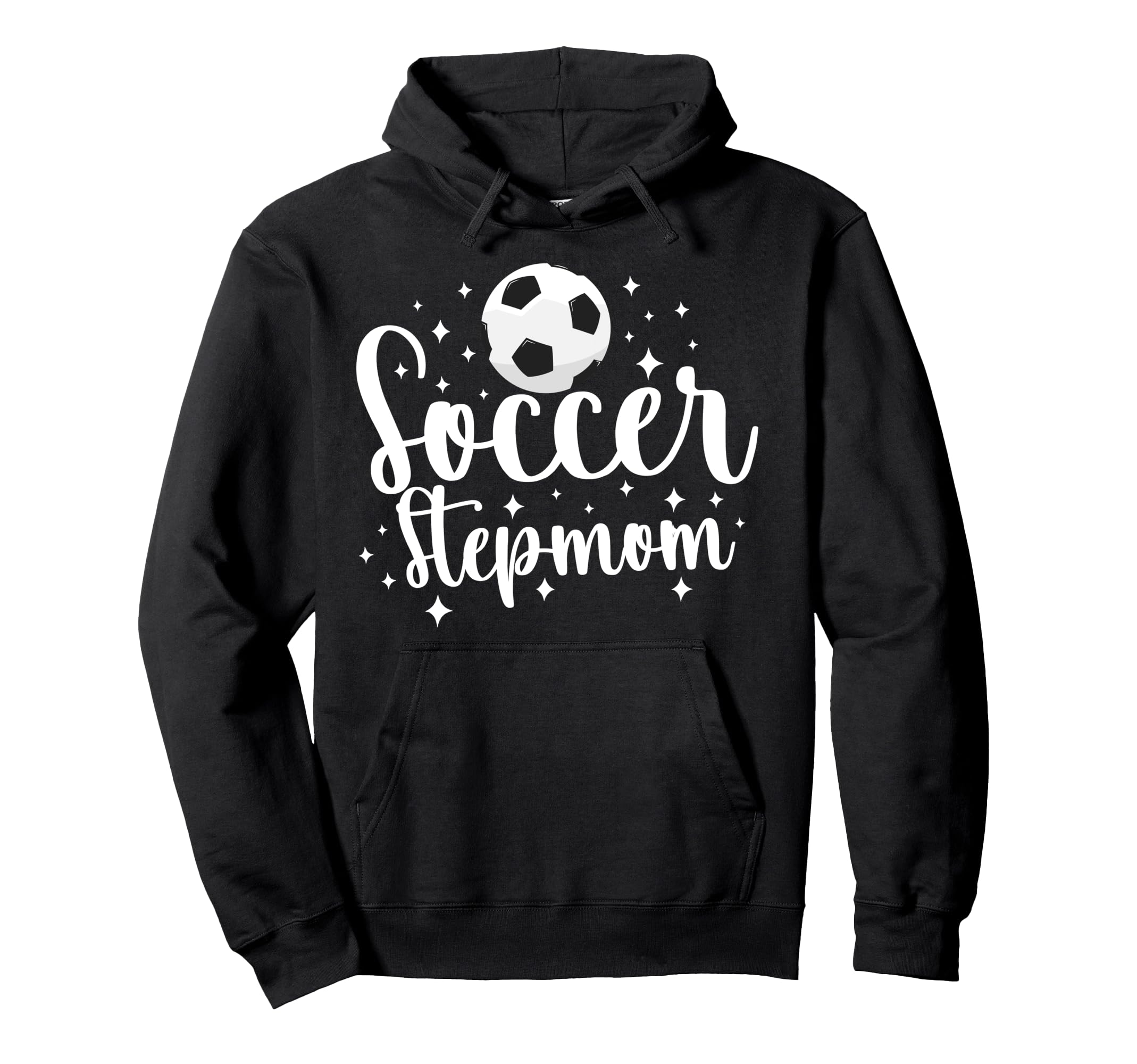 Soccer Stepmom Soccer Player Step Hoodie - Custom Art Print for Adults - T-Shirt, Sweatshirt, Hoodie