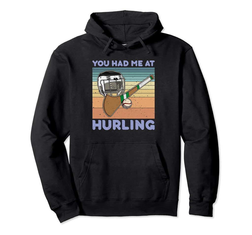 Hurling Helmet Athletic Goalkeeper Hoodie - Casual Everyday Wear Men Women - T-Shirt, Sweatshirt, Hoodie