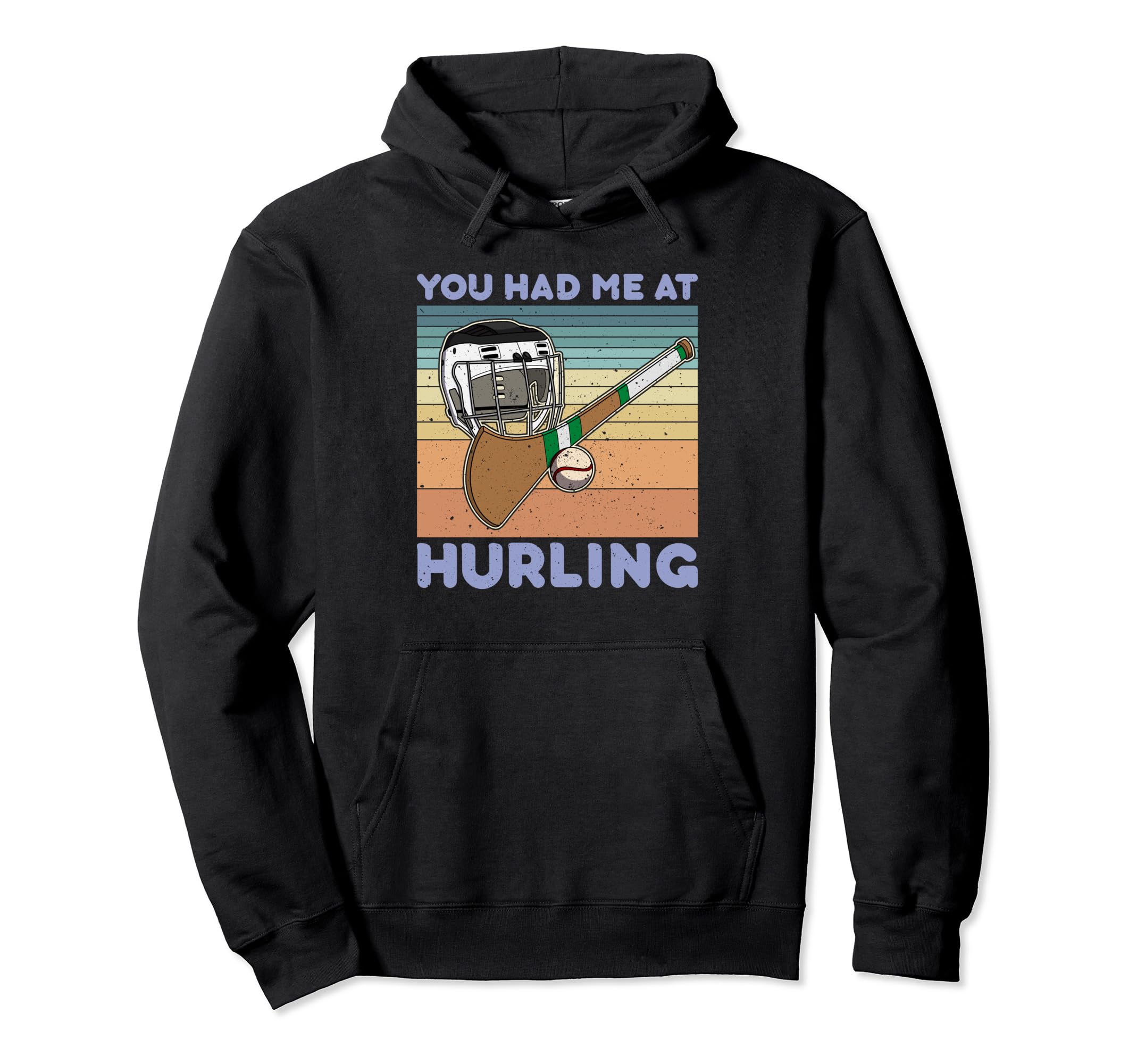 Hurling Helmet Athletic Goalkeeper Hoodie - Casual Everyday Wear Men Women - T-Shirt, Sweatshirt, Hoodie