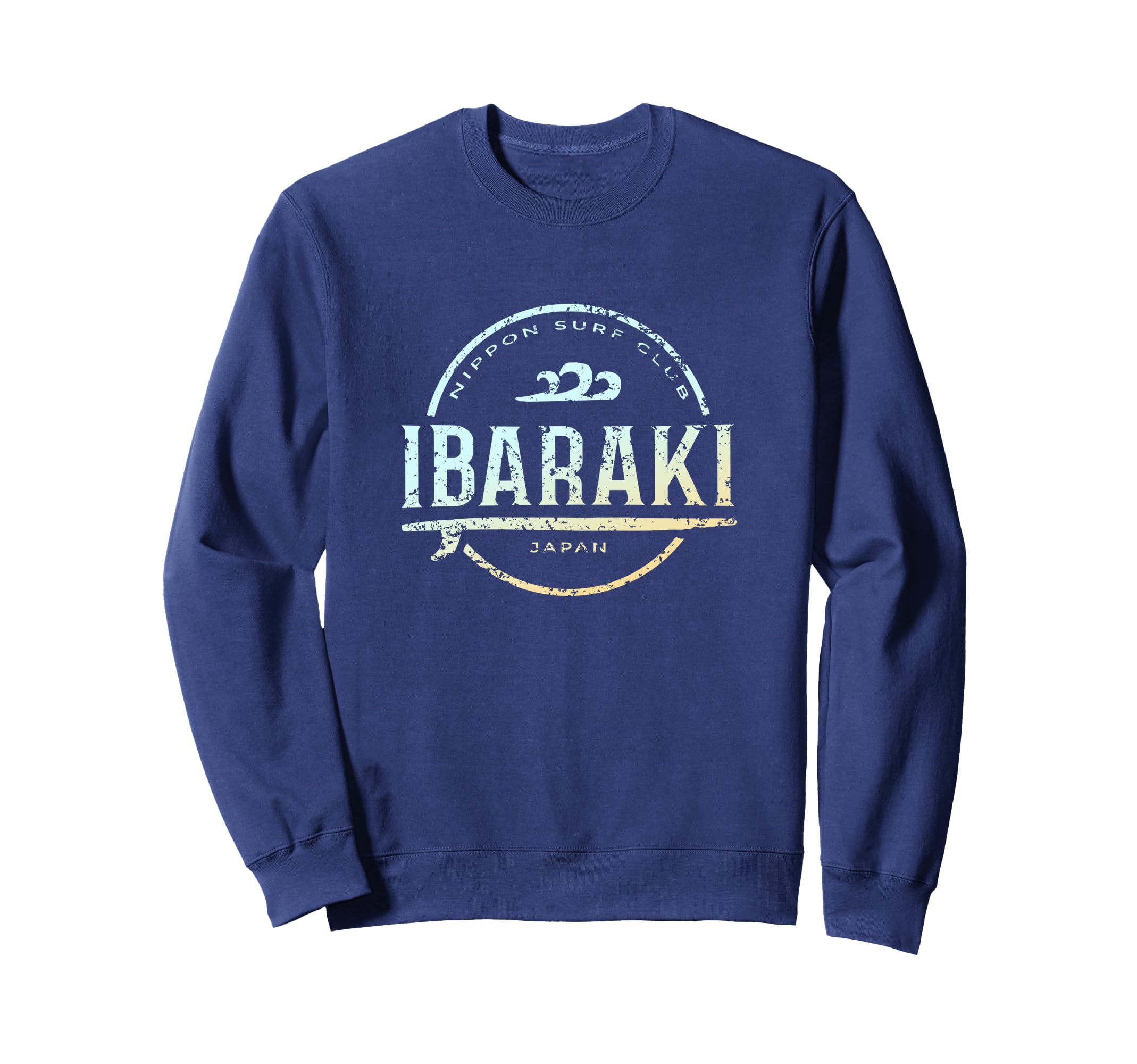 Ibaraki Japan Ibaraki Japan Surf Sweatshirt - Custom Art Print for Adults - T-Shirt, Sweatshirt, Hoodie