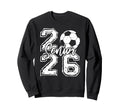 Class 2026 Soccer Senior 2026 Sweatshirt - Aesthetic Graphic for Adults - T-Shirt, Sweatshirt, Hoodie
