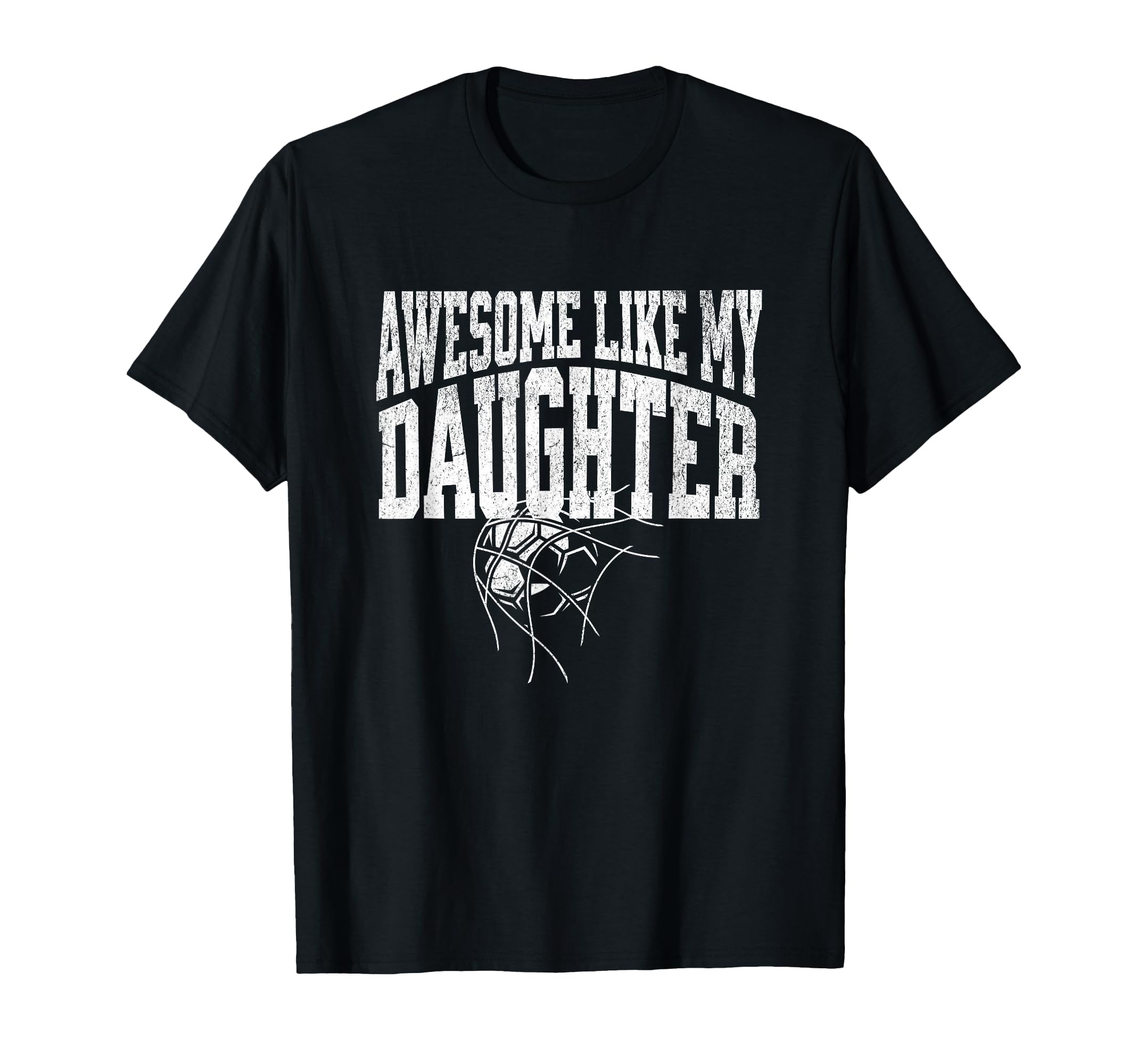 Awesome Like My Daughter Football T-Shirt - Aesthetic Graphic Unisex - T-Shirt, Sweatshirt, Hoodie