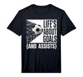 Soccer Art Soccer Lovers Soccer Player T-Shirt - Minimalist Print Unisex - T-Shirt, Sweatshirt, Hoodie