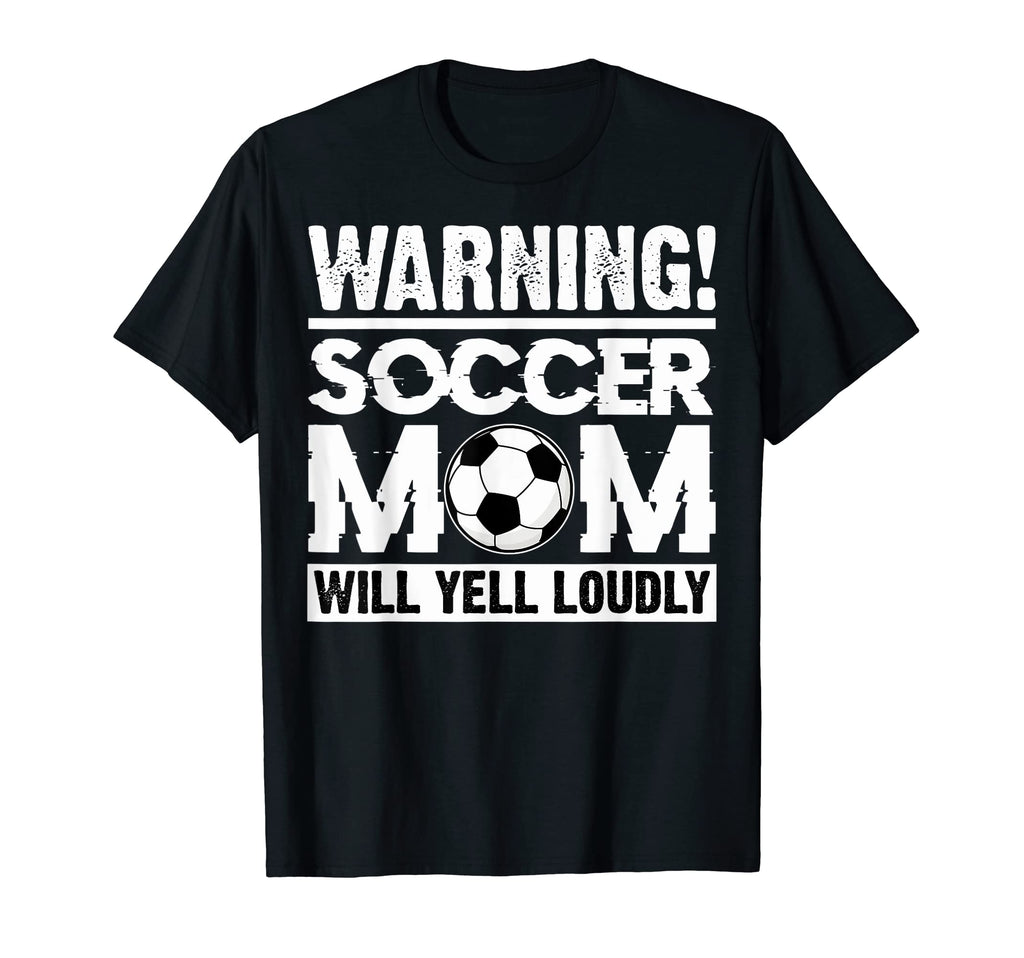 Funny Soccer Moms Warning Soccer Mom T-Shirt - Custom Art Print for Adults - T-Shirt, Sweatshirt, Hoodie