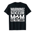 Funny Soccer Moms Warning Soccer Mom T-Shirt - Custom Art Print for Adults - T-Shirt, Sweatshirt, Hoodie