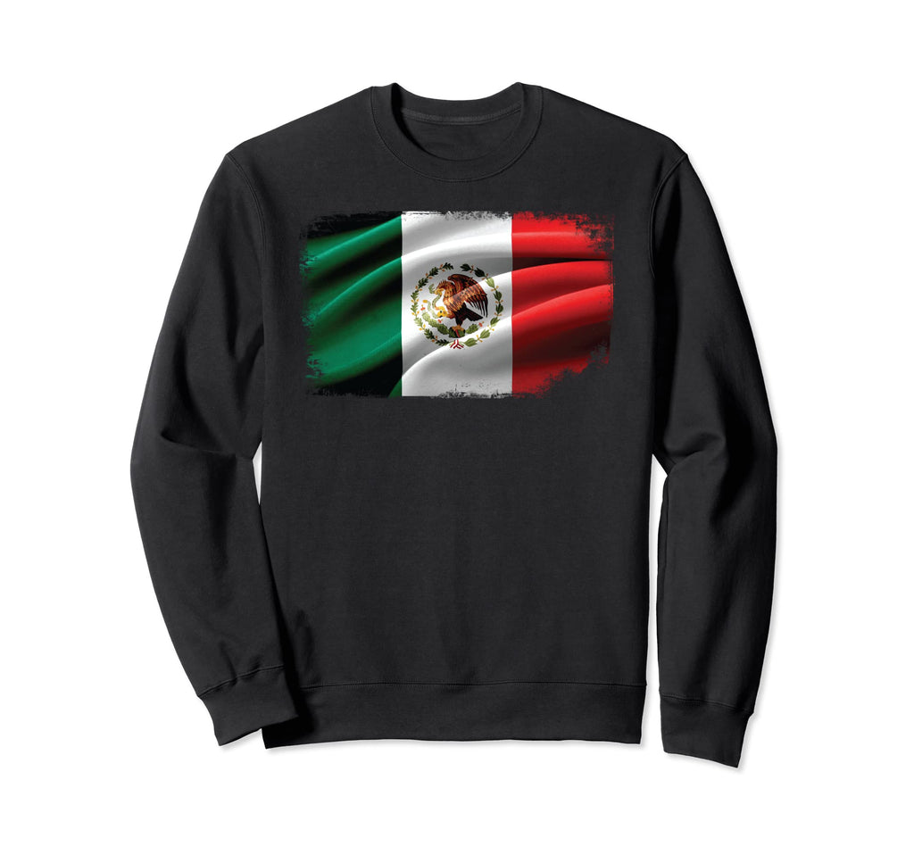 Mexico Flag Mexican Aguila Soccer Sweatshirt - Streetwear Style Unisex - T-Shirt, Sweatshirt, Hoodie