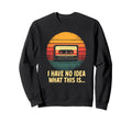 Cassette Tape Bewilderment Sweatshirt - Trendy Graphic for Adults - T-Shirt, Sweatshirt, Hoodie