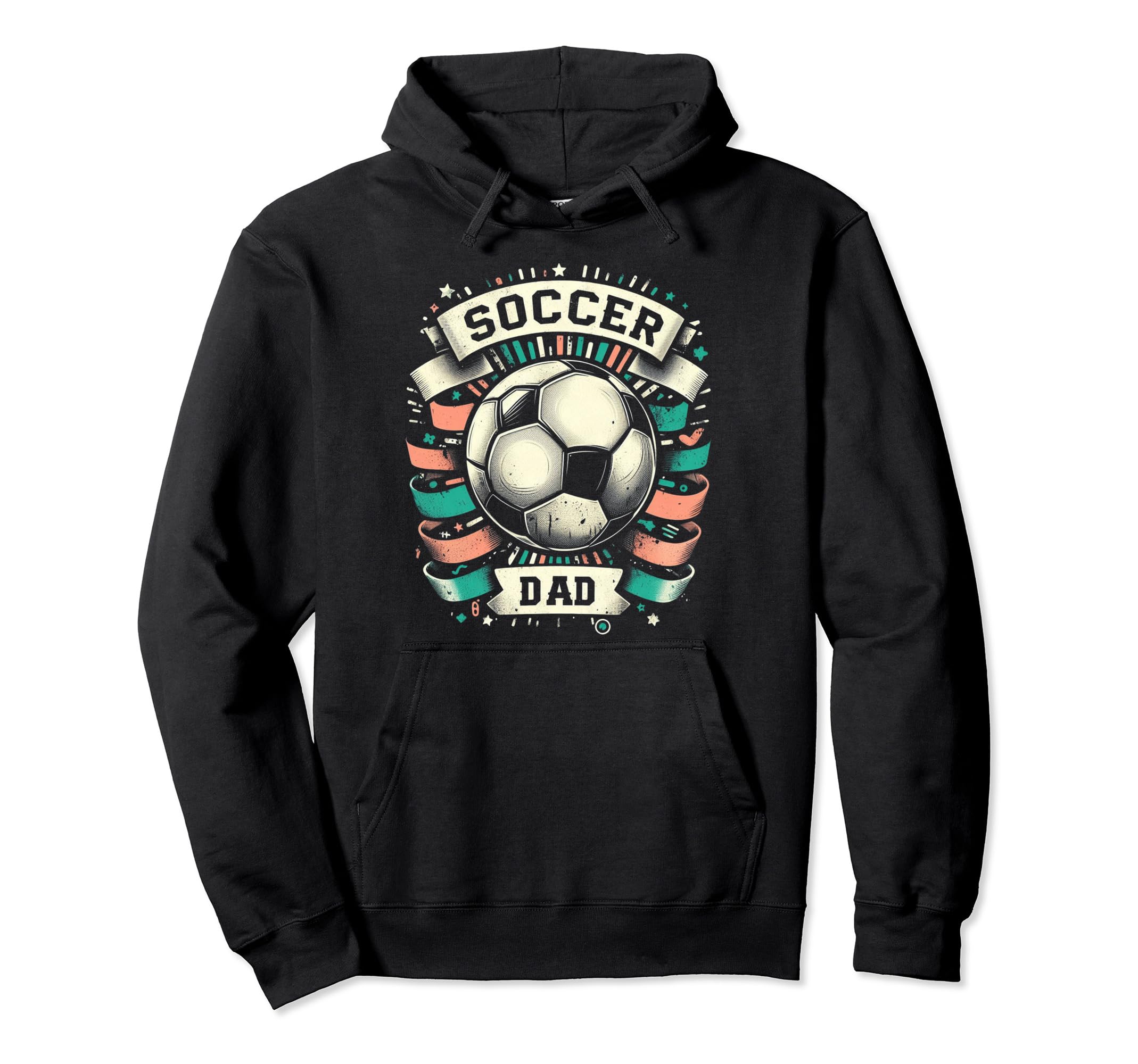 Soccer Dad Family Matching Dad Fathers Hoodie - Novelty Apparel Men Women - T-Shirt, Sweatshirt, Hoodie