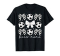 Soccer Mama Coquette Soccer Mom Soccer T-Shirt - Minimalist Print Unisex - T-Shirt, Sweatshirt, Hoodie