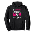 Livin That Soccer Mom Life Soccer Hoodie - Trendy Graphic Men Women - T-Shirt, Sweatshirt, Hoodie