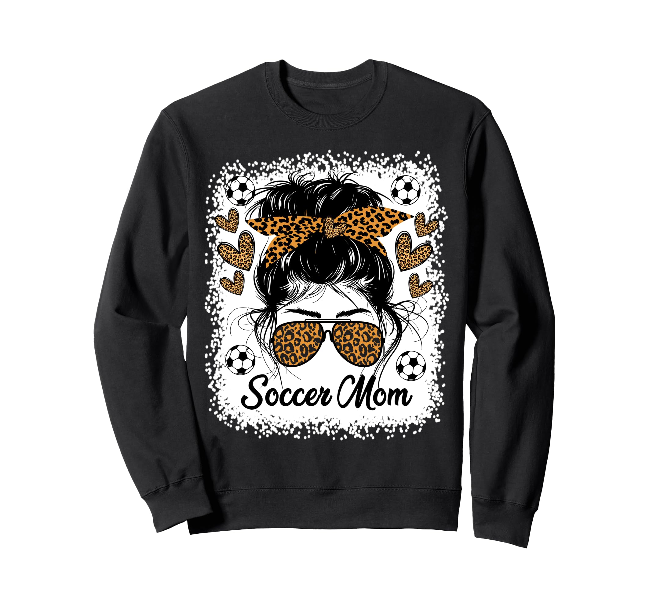 Soccer Mom Soccer Player Stylish Sweatshirt - Custom Art Print for Adults - T-Shirt, Sweatshirt, Hoodie