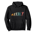 Soccer Evolution Hoodie - Minimalist Print for Adults - T-Shirt, Sweatshirt, Hoodie