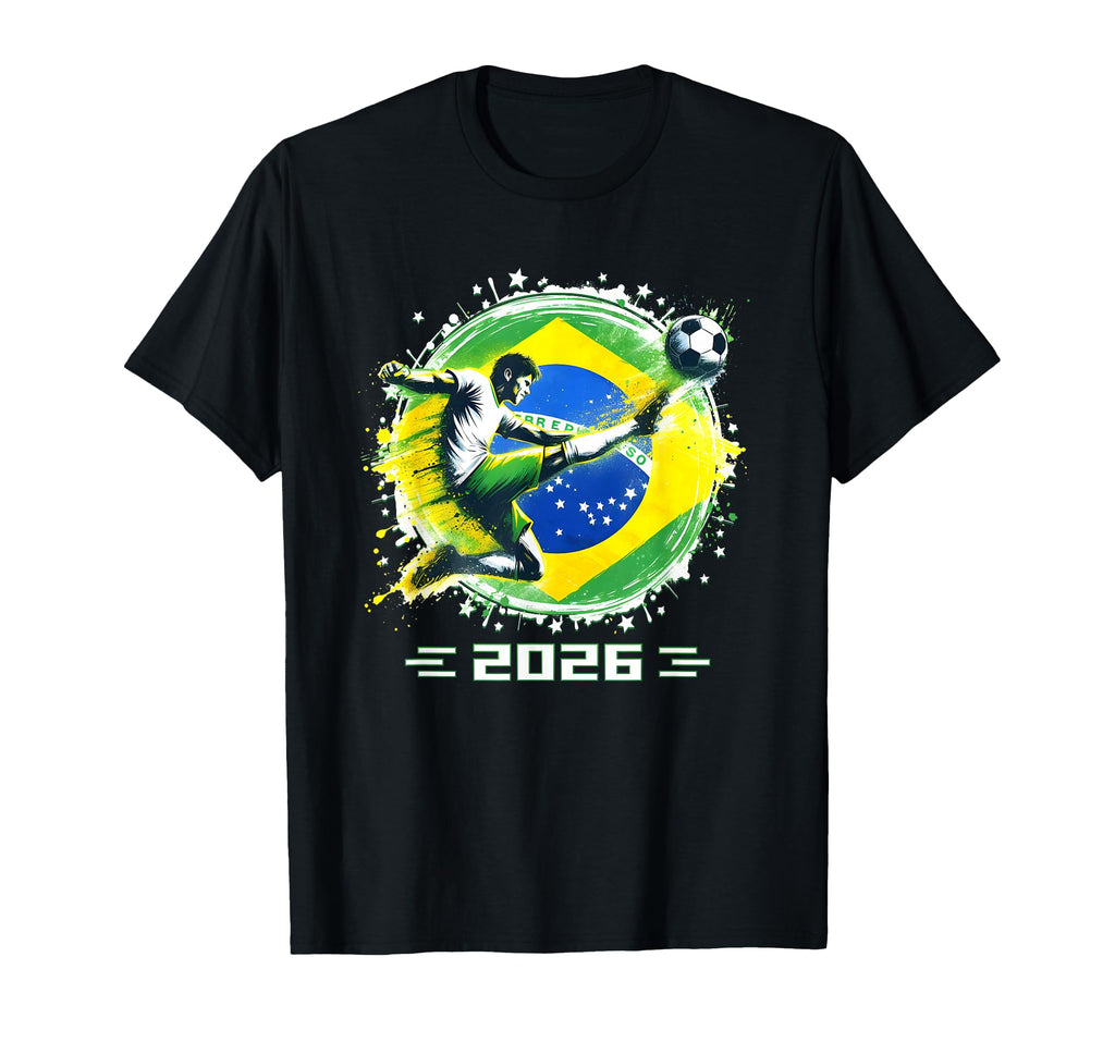 Brazil Player Sports Brasil 2026 T-Shirt - Fun Novelty Design Men Women - T-Shirt, Sweatshirt, Hoodie