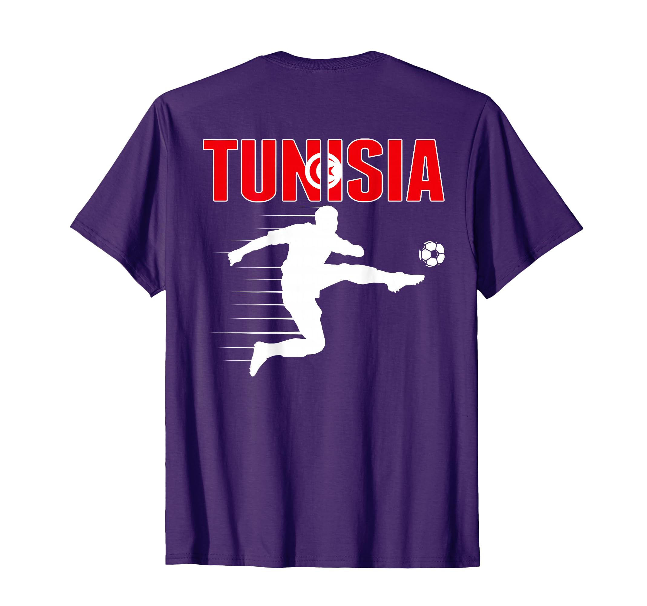 Tunisia Soccer Fans Jersey Proud T-Shirt - Graphic Print for Adults - T-Shirt, Sweatshirt, Hoodie