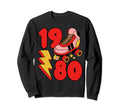 1980 Roller Skate 80S Nostalgia Sweatshirt - Trendy Graphic Men Women - T-Shirt, Sweatshirt, Hoodie