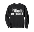 Im This Old Cassette Tape Floppy Sweatshirt - Custom Art Print for Adults - T-Shirt, Sweatshirt, Hoodie