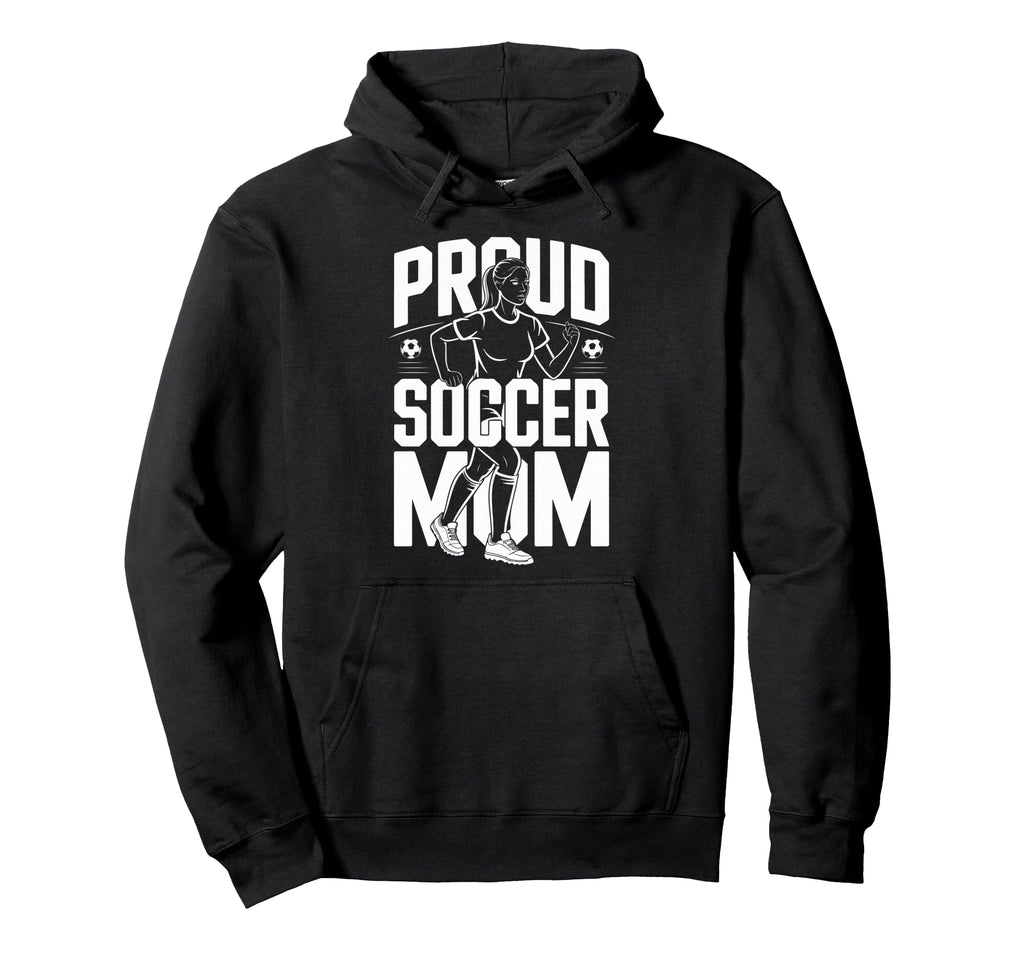 Proud Soccer Mom Sunset Vibes Hoodie - Trendy Graphic Unisex - T-Shirt, Sweatshirt, Hoodie