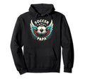 Soccer Papa Family Matching Dad Fathers Hoodie - Novelty Apparel Men Women - T-Shirt, Sweatshirt, Hoodie