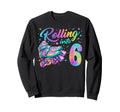 Roller Skates Birthday Skating Party Sweatshirt - Aesthetic Graphic Unisex - T-Shirt, Sweatshirt, Hoodie