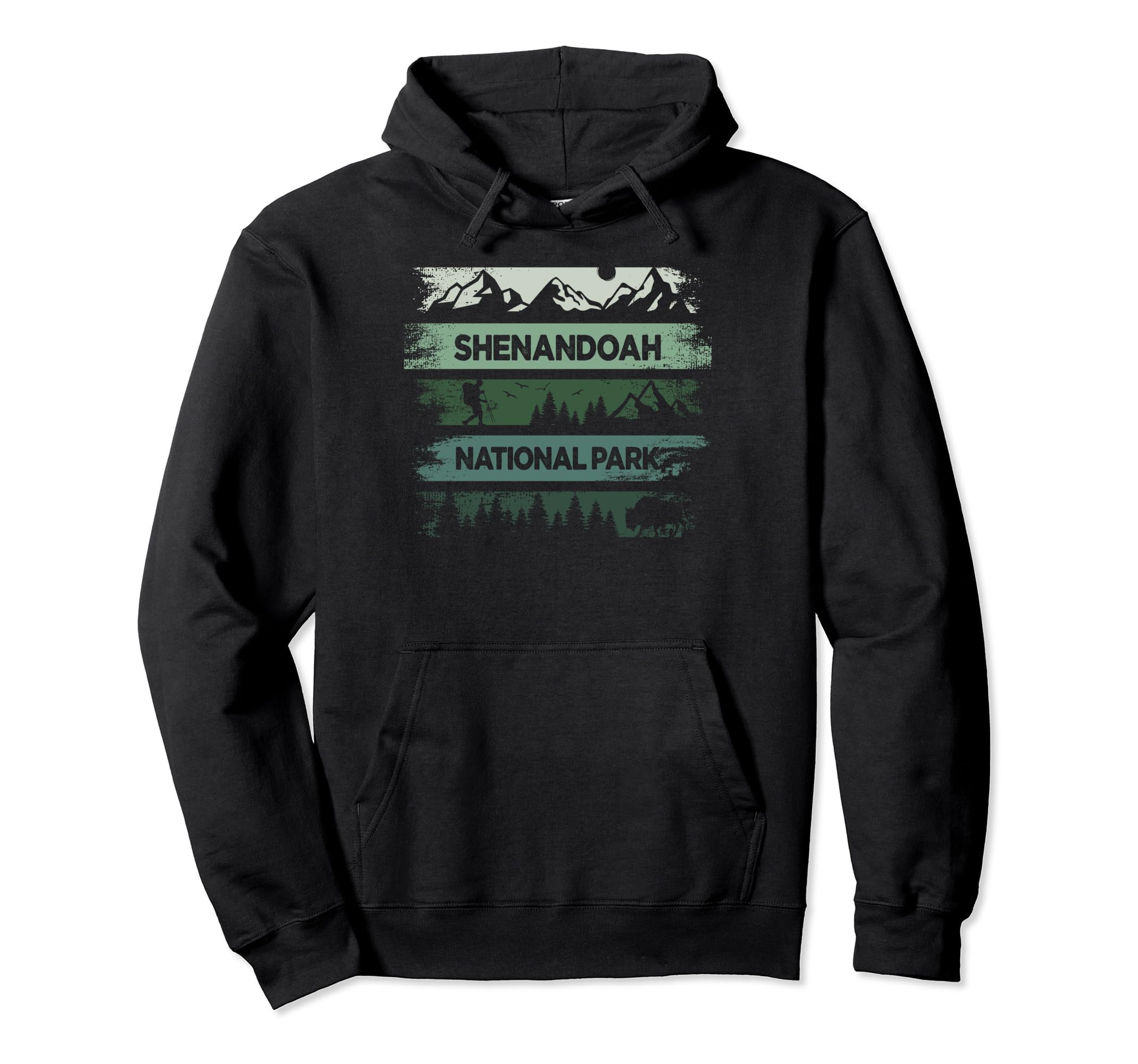 Shenandoah National Park Us Shenandoah Hoodie - Minimalist Print Unisex - T-Shirt, Sweatshirt, Hoodie
