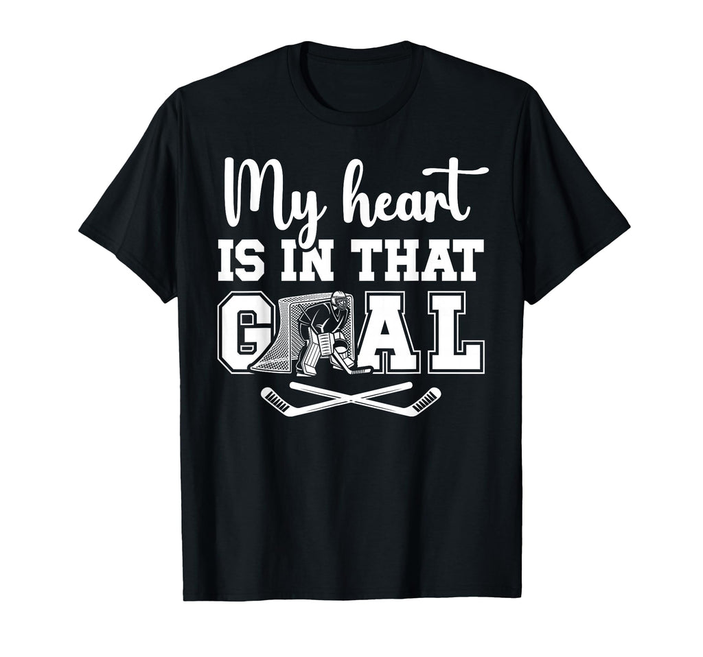 Proud Hockey Goalkeeper Mom Hockey T-Shirt - Trendy Graphic Men Women - T-Shirt, Sweatshirt, Hoodie