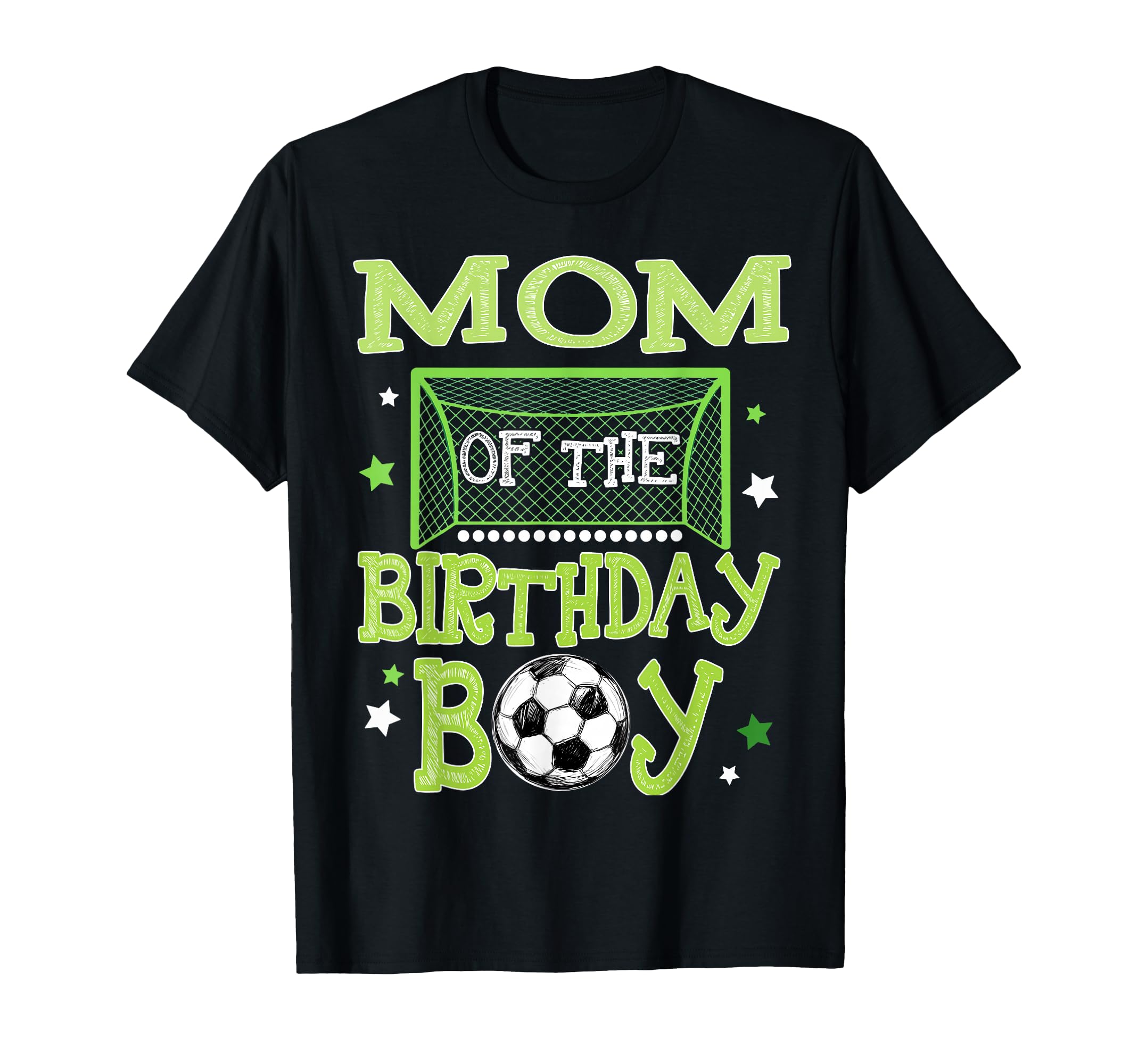 Mom Birthday Soccer Family Matching T-Shirt - Custom Art Print Unisex - T-Shirt, Sweatshirt, Hoodie