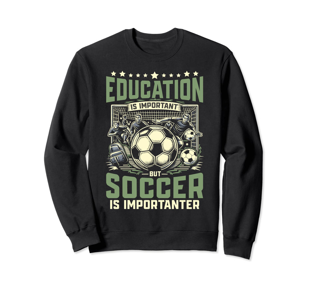 Sport Soccer Soccer Player Soccer Sweatshirt - Custom Art Print Unisex - T-Shirt, Sweatshirt, Hoodie