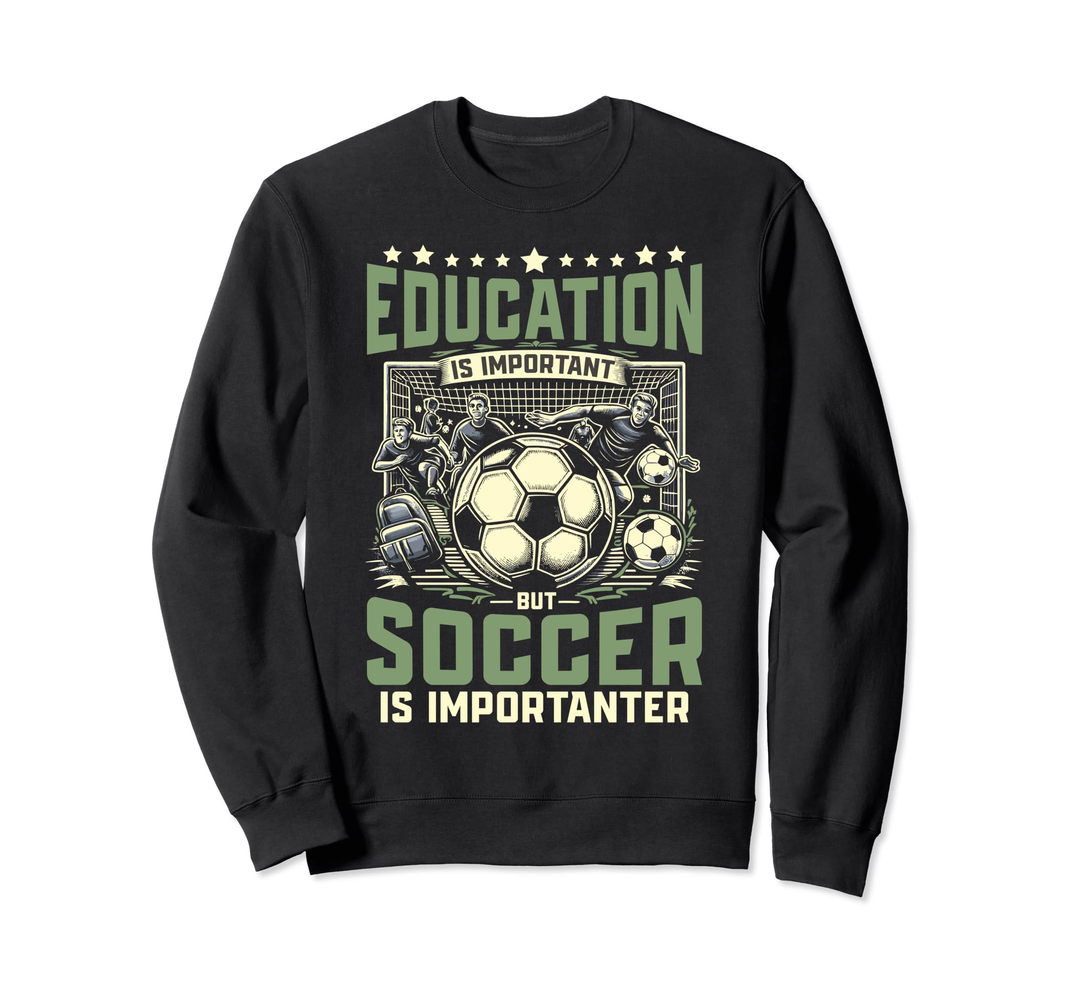 Sport Soccer Soccer Player Soccer Sweatshirt - Custom Art Print Unisex - T-Shirt, Sweatshirt, Hoodie