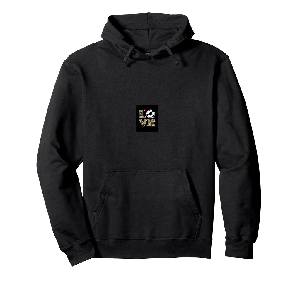 Soccer Love Hoodie - Minimalist Print for Adults - T-Shirt, Sweatshirt, Hoodie
