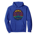 Hippie Peace Love 60S Groovy Psychedelic Hoodie - Graphic Print for Adults - T-Shirt, Sweatshirt, Hoodie