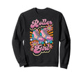 Roller Skating Skate 1970S Roller Sweatshirt - Fun Novelty Design Unisex - T-Shirt, Sweatshirt, Hoodie