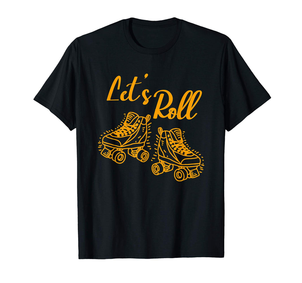 Funny Roller Skate 70 80 Costume T-Shirt - Minimalist Print for Adults - T-Shirt, Sweatshirt, Hoodie