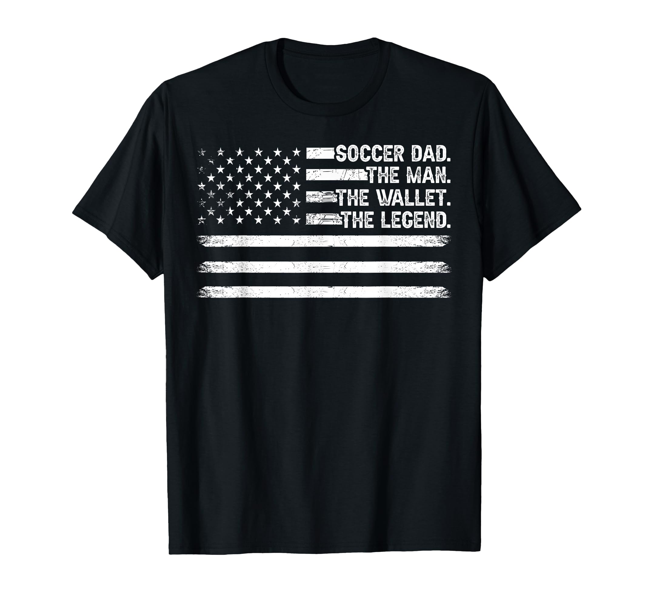 Soccer Dad Wallet Legend Fathers Day T-Shirt - Graphic Print Unisex - T-Shirt, Sweatshirt, Hoodie